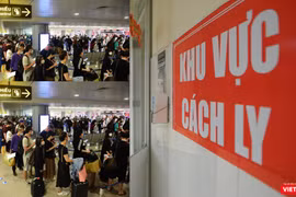 Bệnh nhân 61 trở về từ Malaysia, đi dự nhiều sự kiện cộng đồng, tôn giáo (Ảnh do Hòa Bình ghép) 