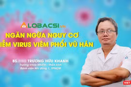 BS Trương Hữu Khanh, Trưởng khoa Nhiễm, Thần kinh (BV Nhi đồng 1), một trong những chuyên gia dịch tễ học (Ảnh: Alobacsi)