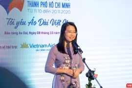 Bà Nguyễn Thị Ánh Hoa, tân Giám đốc Sở Du lịch TP.HCM (Ảnh: HB) 