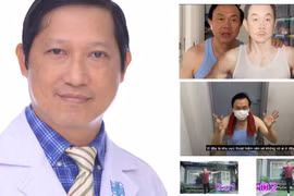 BS Lê Văn Tuấn - Trưởng bộ môn Thần kinh, ĐH Y Dược TP.HCM, Phó trưởng khoa Nội – Thần kinh (BV Chợ Rẫy) nói rõ hơn về bài tập thăng bằng một chân và bệnh đột quỵ (Ảnh: Hoà Bình ghép) 