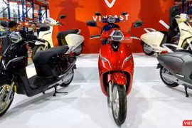 Mẫu xe máy điện VinFast Klara được thiết kế dành riêng cho thị trường trong nước. (Ảnh: Ngô Minh)