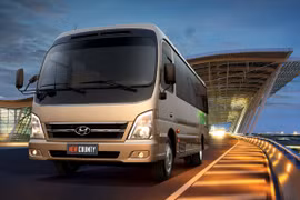 Hyundai New County có giá bán lẻ khuyến nghị 1,395 tỷ đồng (đã bao gồm thuế VAT)