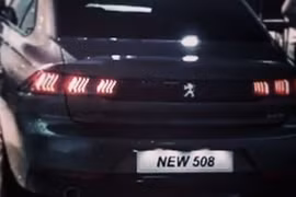 Hình ảnh mẫu 508 hoàn toàn mới được tiết lộ bởi Peugeot Heritage trên Facebook