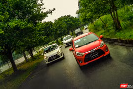 Toyota Wigo trở thành hiện tượng của thị trường xe Việt chỉ sau 1 tháng ra mắt. (Ảnh: Ngô Minh)