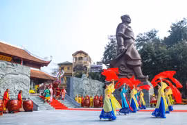 Hội gò Đống Đa là lễ hội đầu tiên mở màn của năm mới mỗi dịp Tết đến Xuân về: Ảnh minh họa: UBND Quận Đống Đa.