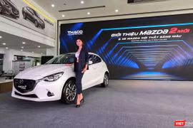 Mazda 2 2018 sẽ không còn được lắp ráp CKD tại nhà máy của Thaco mà được chuyển sang dạng nhập khẩu nguyên chiếc từ Thái Lan. (Ảnh: Ngô Minh)