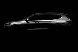 Hình ảnh hé lộ của Hyundai Santa Fe 2019 sẽ được giới thiệu tại triển lãm Geneva 2018