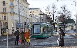Đường phố Helsinki - thủ đô Phần Lan