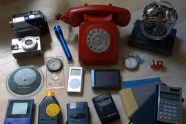 Rất nhiều thiết bị đã bị smart phone thay thế
