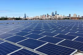  2.003 tấm pin Mặt Trời, cho công suất hơn 500kW