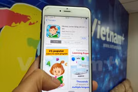 Monkey Junior, ứng dụng được Google lựa chọn để "đỡ đầu" trong một chương trình của hãng. (Ảnh: Vietnam+)