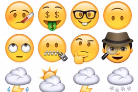 Một số biểu tượng cảm xúc mới (emoji) của Android 