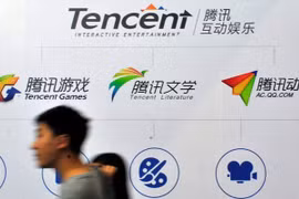 Tencent đã trở thành công ty công nghệ đầu tiên của Trung Quốc, cũng là công ty đầu tiên của châu Á vượt ngưỡng vốn hóa 500 tỷ USD - Ảnh: Reuters/SCMP.