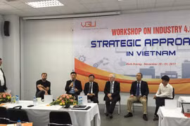 Hội thảo quy tụ 115 đại biểu đến từ các trường đại học và doanh nghiệp (ảnh: Phạm Song)