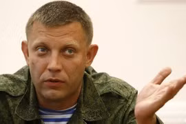 Người đứng đầu Cộng hòa nhân dân Donetsk tự xưng Alexander Zakharchenko. (Nguồn: Reuters)
