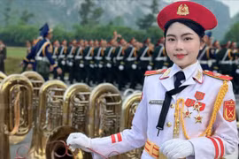 Nữ quân nhạc xinh đẹp tham gia duyệt binh A80: Mỗi buổi tập là một lần học hỏi và hoàn thiện hơn