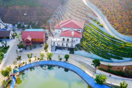 Khu dinh thự bề thế, hoành tráng của gia đình ông Phạm Sỹ Quý, Giám đốc Sở TN&MT tỉnh Yên Bái.