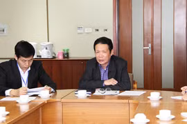 Thứ trưởng Hoàng Vĩnh Bảo chủ trì buổi làm việc
