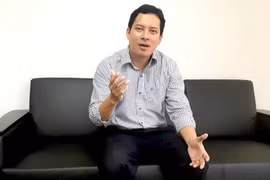 Phó Cục trưởng Cục PTTH&TTĐT Lê Quang Tự Do trả lời phỏng vấn VietNamNet. Ảnh: H.P.