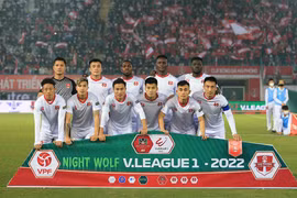 Hải Phòng đang có sự khởi đầu như mơ. Ảnh VPF.