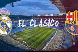 Barca hủy diệt chủ nhà Real Madrid 4-0. Ảnh AP.