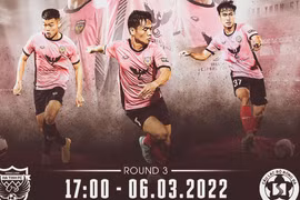  CLB Hồng Lĩnh Hà Tĩnh bước vào mùa V.League 2022 với tư cách “đội bóng con nhà nghèo”. Ảnh AT.