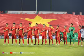 Chúng ta sẽ gặp người Thái ở trận chung kết SEA Games 31. Ảnh VFF