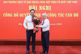 Bí thư Huyện ủy Đô Lương giữ chức Thư ký Chủ tịch Ủy ban Trung ương MTTQ Việt Nam