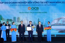 OCB lọt Top các doanh nghiệp bền vững năm 2024