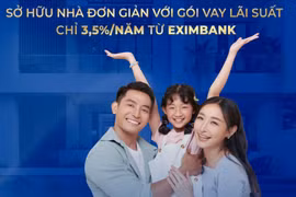 Sở hữu nhà đơn giản với gói vay lãi suất chỉ từ 3,5%/năm từ Eximbank