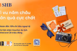 SHB triển khai hàng loạt ưu đãi chi tiêu ngoại tệ, trả góp ưu việt cùng nhiều phần thưởng hấp dẫn