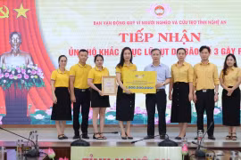 PVcomBank hỗ trợ nhân dân Nghệ An 1 tỷ đồng khắc phục hậu quả bão số 3 (bão Wipha)