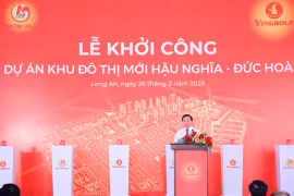 Vingroup khởi công dự án Vinhomes Green City tại Long An 
