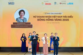 Chủ tịch BRG lần thứ 6 được vinh danh TOP 10 “Nữ doanh nhân Việt Nam tiêu biểu"
