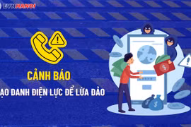 EVNHANOI cảnh báo mạo danh nhân viên điện lực để lừa đảo