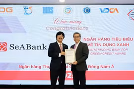SeABank khẳng định dấu ấn bền vững với 2 giải thưởng Ngân hàng Việt Nam tiêu biểu 
