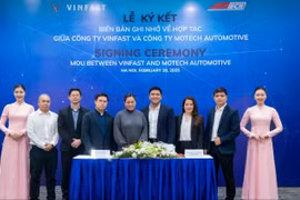 Vinfast ký kết MOU với Motech về việc khai thác mạng lưới xưởng dịch vụ tại Philippines