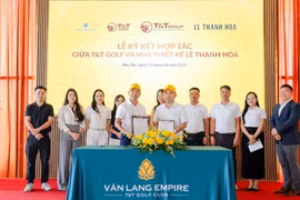 Cán bộ, nhân viên Văn Lang Empire T&T Golf Club sẽ được NTK Lê Thanh Hòa thiết kế đồng phục riêng