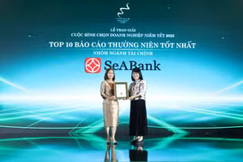 SeABank được vinh danh Top 10 Báo cáo thường niên tốt nhất
