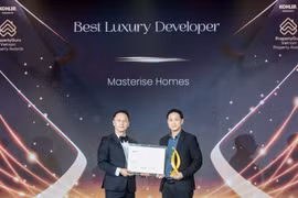  Masterise Homes xứng danh ''Best Luxury Developer'' tại Propertyguru VietNam Property Awards 2025