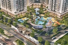 Suối Harmonia trong lòng Greenera Southmark kể chuyện một đô thị biết thở