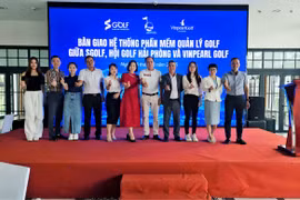 SGolf bàn giao phần mềm quản lý hội Golf cho hội Golf Hải Phòng và sân Vinpearl Golf Hải Phòng