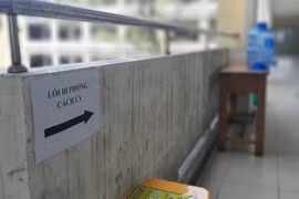Khu cách ly tập trung quận 2 TP.HCM. Ảnh: N.T
