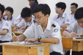 Thi tuyển sinh vào lớp 10. Ảnh: Internet
