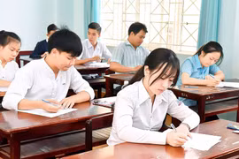 Thi tốt nghiệp THPT. Ảnh: Internet