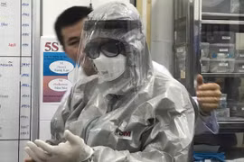 TP.HCM: Bệnh viện Chợ Rẫy có 2 ca dương tính với virus corona. Ảnh: LP