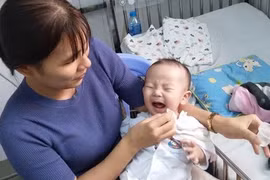 Bệnh viện Nhi đồng 1 chữa trị thành công bệnh rối loạn nhịp tim ở bệnh nhi 7 tháng tuổi. Ảnh: BVCC