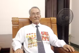 Ông Lâm Sơn Náo tại nhà riêng ở phường Tân Kiểng, quận 7 – TP.HCM. 
