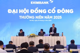Đại hội đồng cổ đông (ĐHĐCĐ) thường niên năm 2025 của Eximbank. Ảnh: NM 