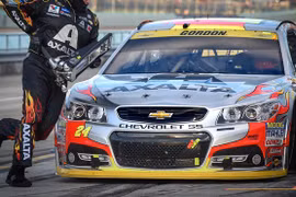 Thi đấu NASCAR nhiều nhất là Jeff Gordon (797 lần) cho đội Hendrick Motorsports từ 15/11/1992 tới 22/11/2015.